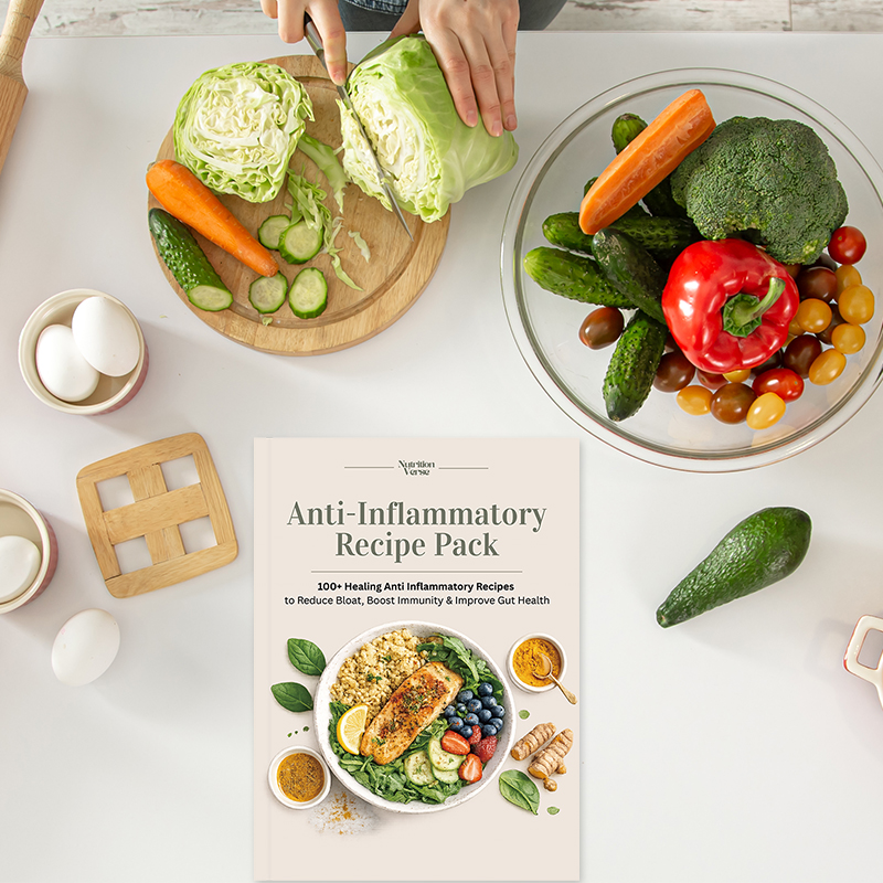 Home Cooking On - 1pcs Anti-Inflammatory Recipe Book Wholesome Gut-Healing