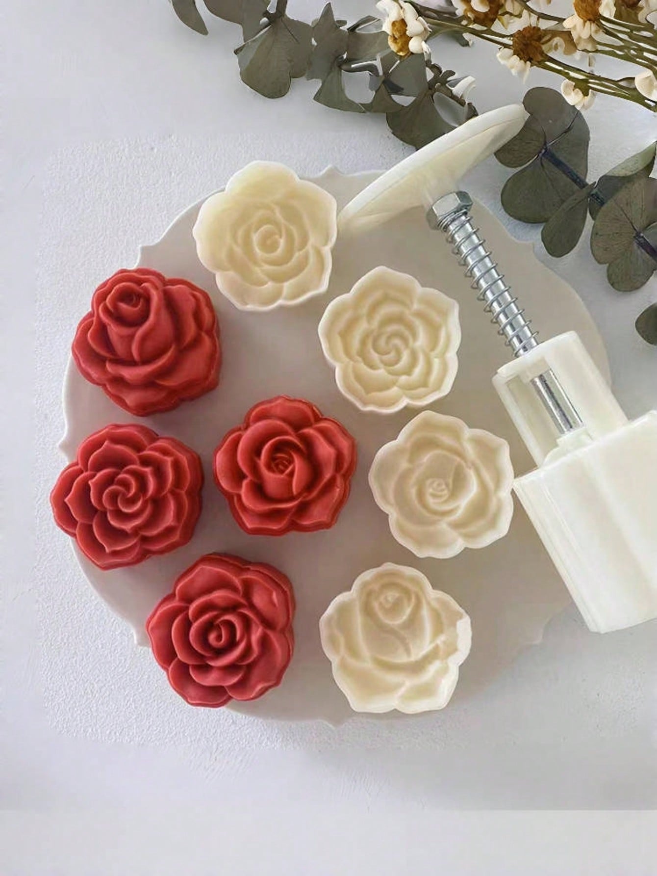 Rose Shaped Mooncake Mold Setw – Home Cooking Asian recenzja i cena