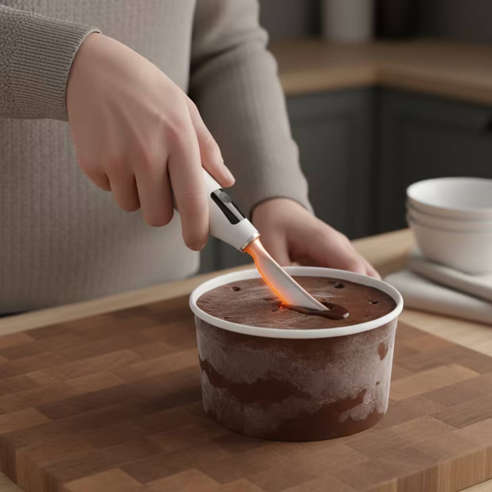 Rechargeable Electric Ice Crea – Home Cooking Kitchen recenzja i cena