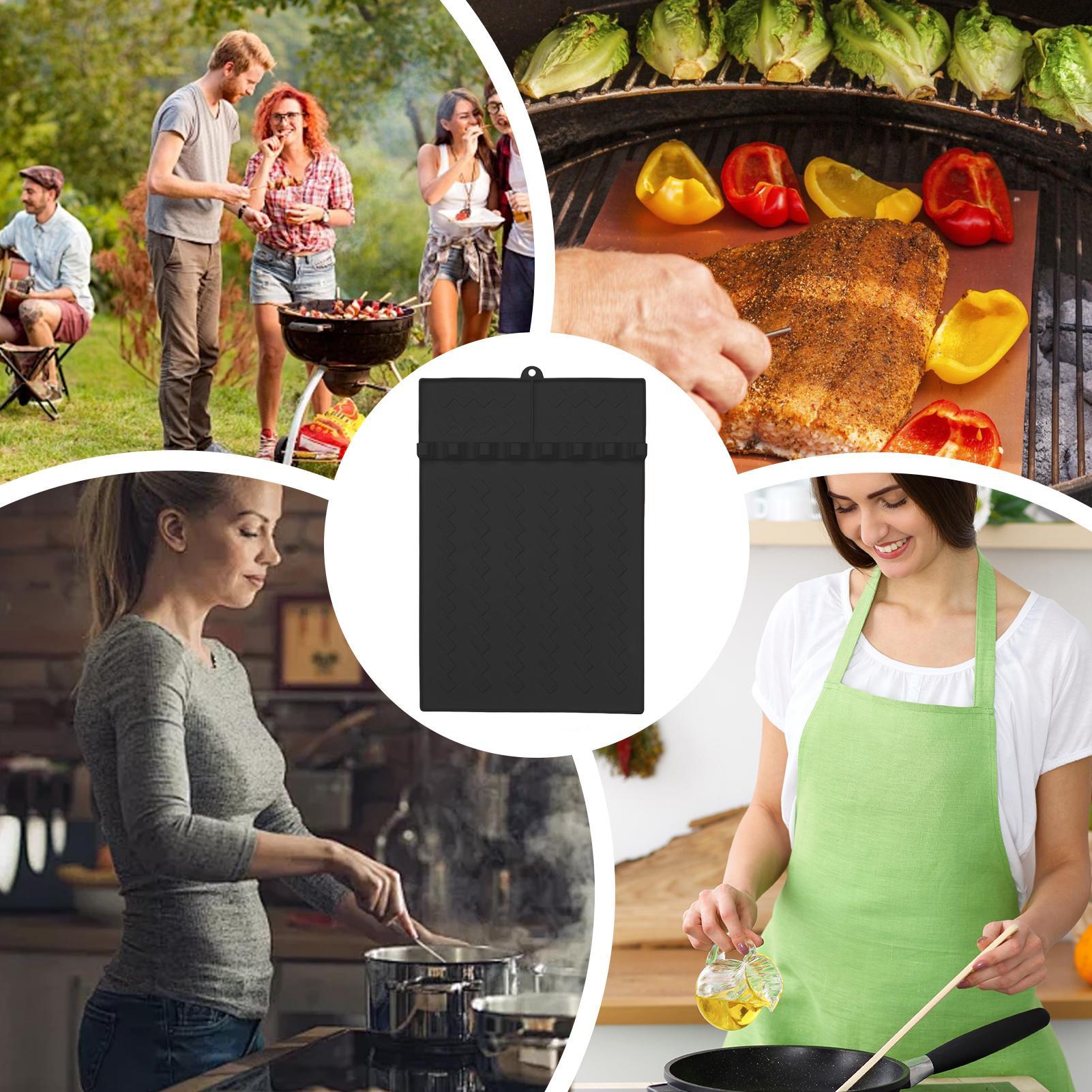 Silicone BBQ Grill Mats Side S – Home Cooking Kitchen recenzja i cena