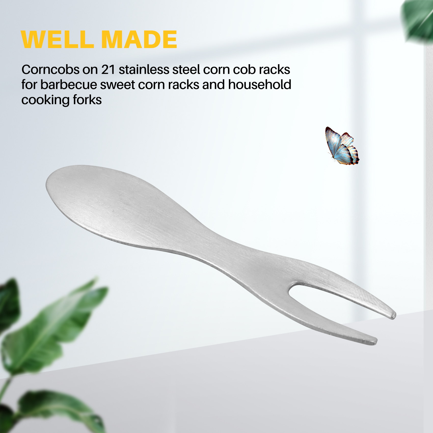 Corn Holders Set Of 21 Stainle – Home Cooking On recenzja i cena