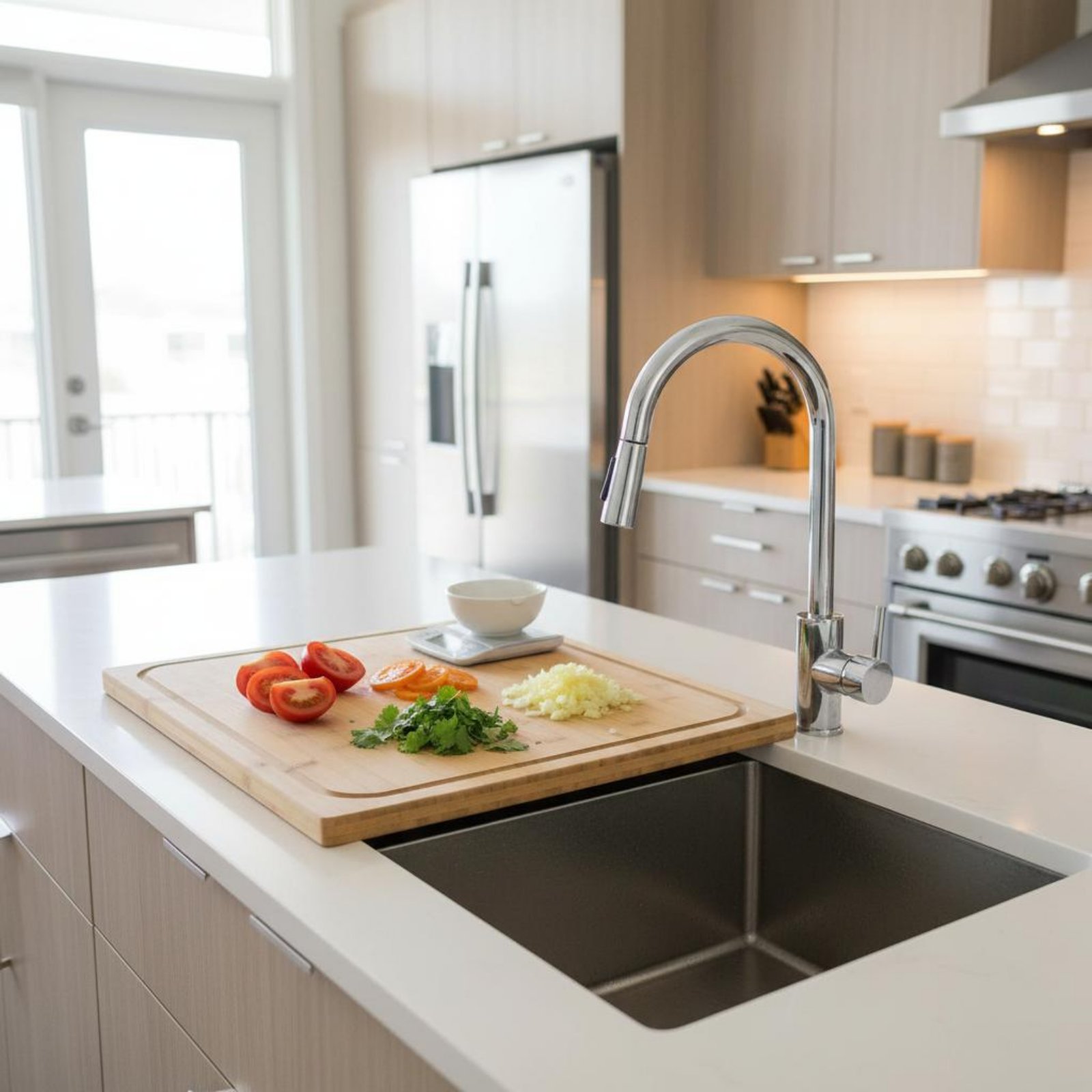 Over the Sink Cutting Board Mu – Home Cooking Kitchen recenzja i cena