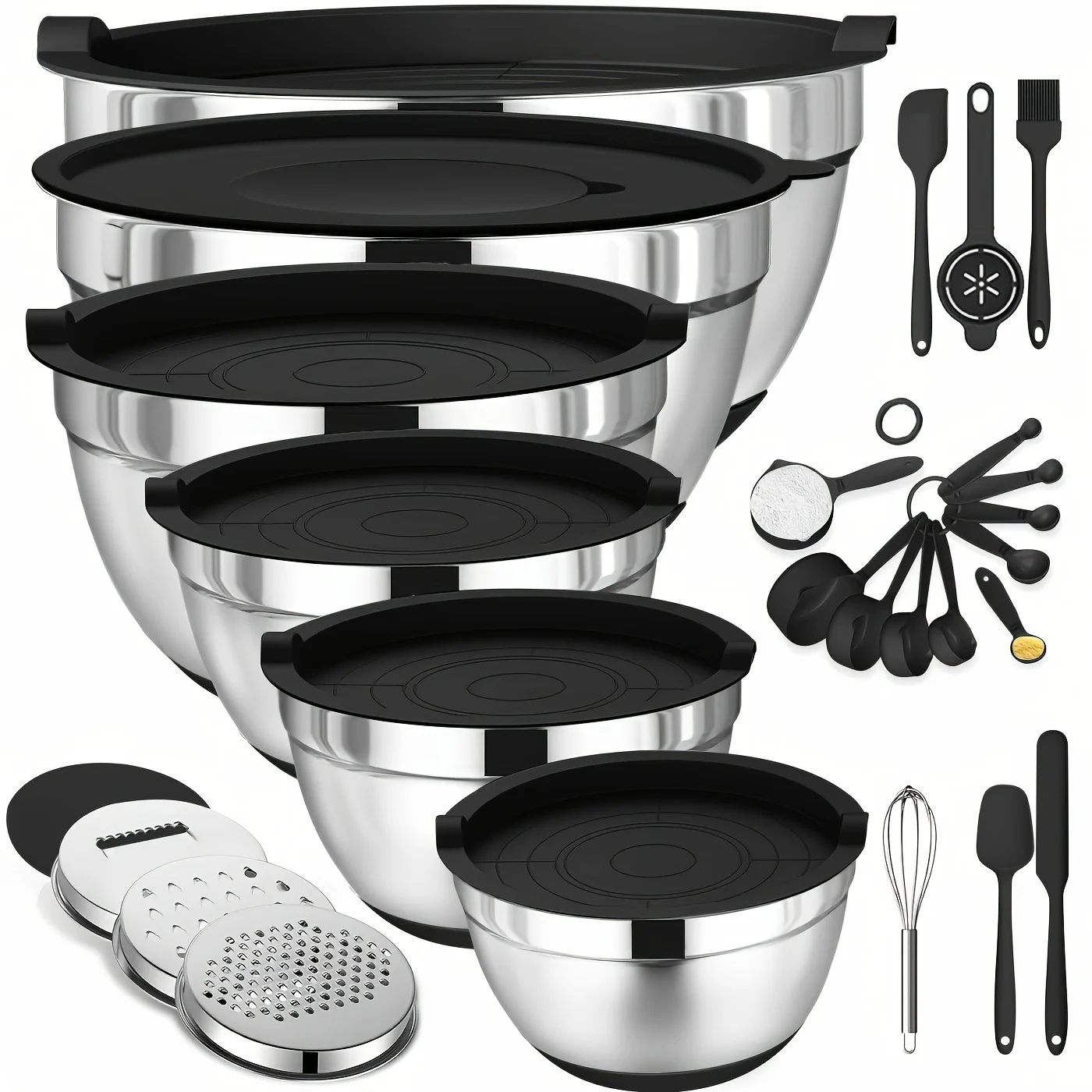 Set of Mixing Bowls Made of St – Home Cooking Kitchen recenzja i cena
