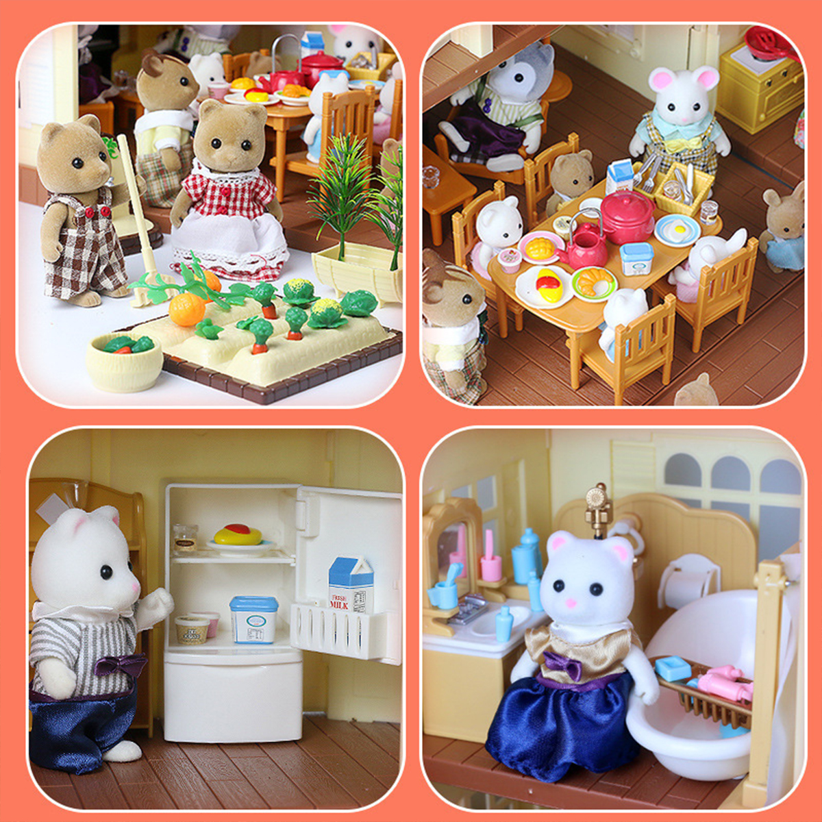 Miniature Furniture 1:12 Dollh – Home Cooking Kitchen recenzja i cena