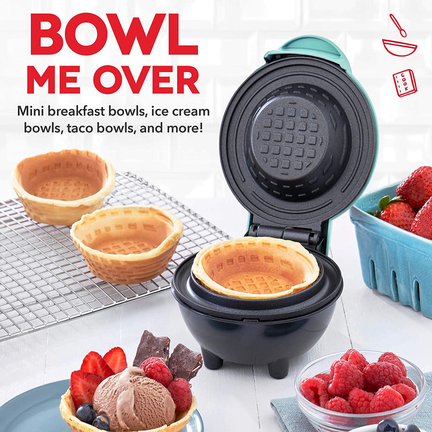 CANDIMILL 220V Electric Pancak – Home Cooking Egg Roll recenzja i cena